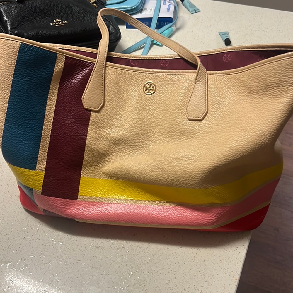 Tory Burch leather tote